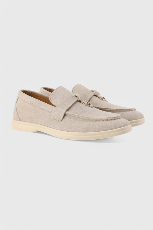 Sorelle Suede Lady Loafers - Lora Toronto