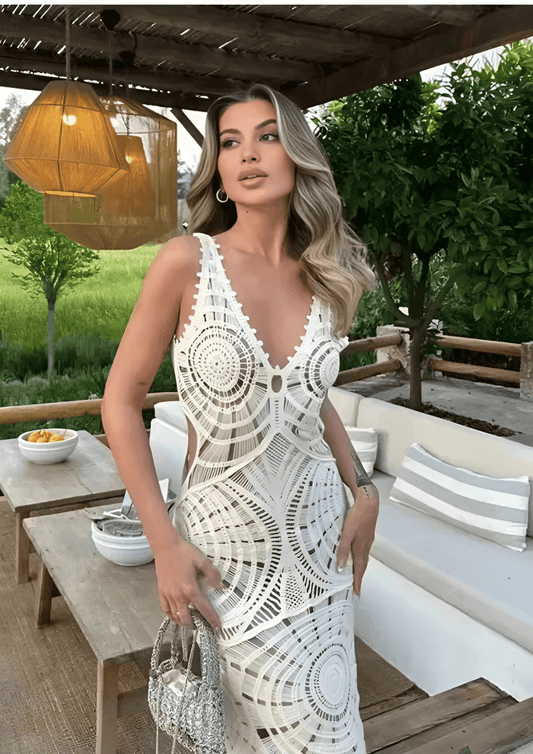 Vamos | Flowing Maxi Dress - Lora Toronto