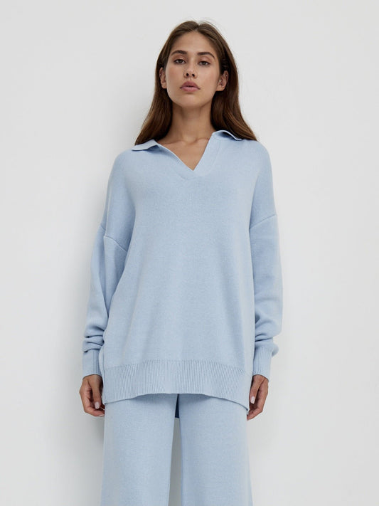 Violet | V - Neck Lounge Set - Lora Toronto